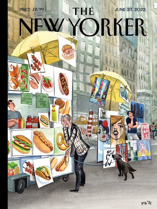 NEW YORK PUZZLE COMPANY, THE NEW YORKER, Sidewalk Connoisseurs, 1000 pcs (June 27,2022)