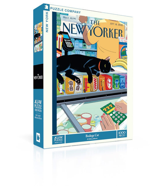 NEW YORK PUZZLE COMPANY, THE NEW YORKER, Bodega Cat, 1000 pcs