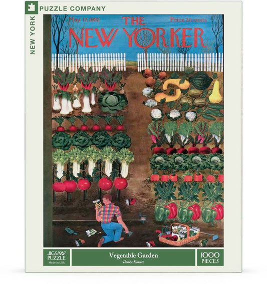 NEW YORK PUZZLE COMPANY, THE NEW YORKER, Vegetable Garden, 1000 pcs