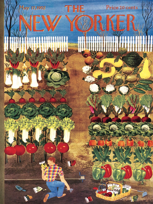 NEW YORK PUZZLE COMPANY, THE NEW YORKER, Vegetable Garden, 1000 pcs