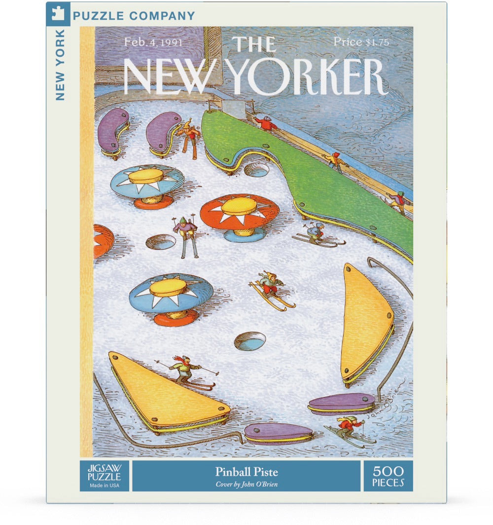 NEW YORK PUZZLE COMPANY, THE NEW YORKER, Pinball Piste, 500 pcs
