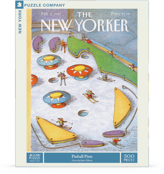 NEW YORK PUZZLE COMPANY, THE NEW YORKER, Pinball Piste, 500 pcs