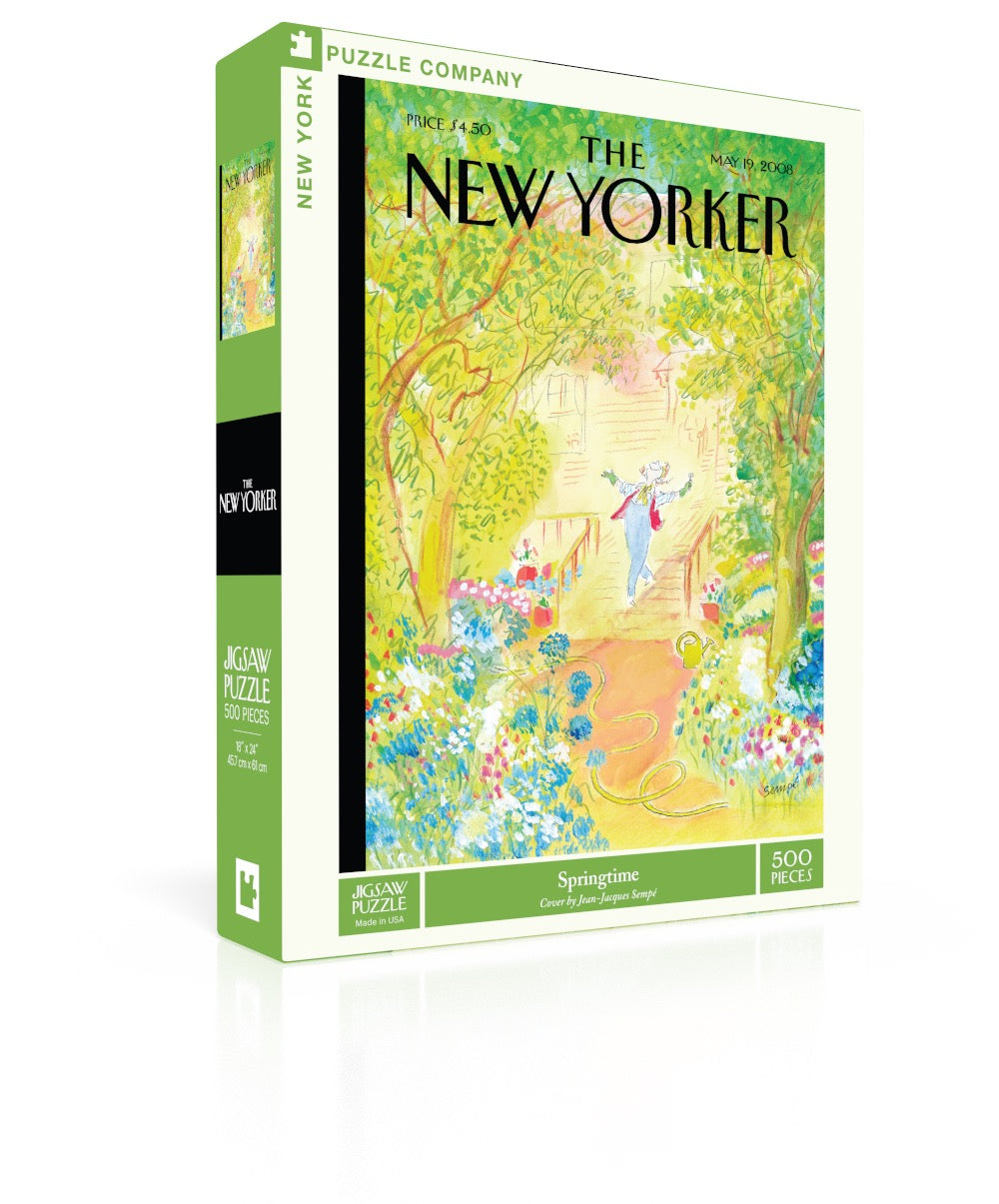NEW YORK PUZZLE COMPANY, THE NEW YORKER, Springtime, 500 pcs