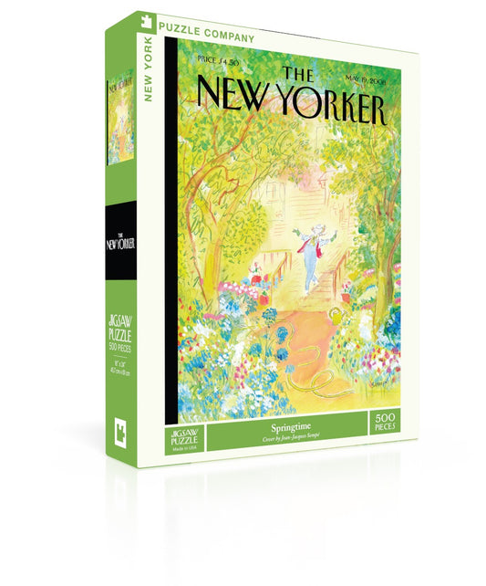 NEW YORK PUZZLE COMPANY, THE NEW YORKER, Springtime, 500 pcs
