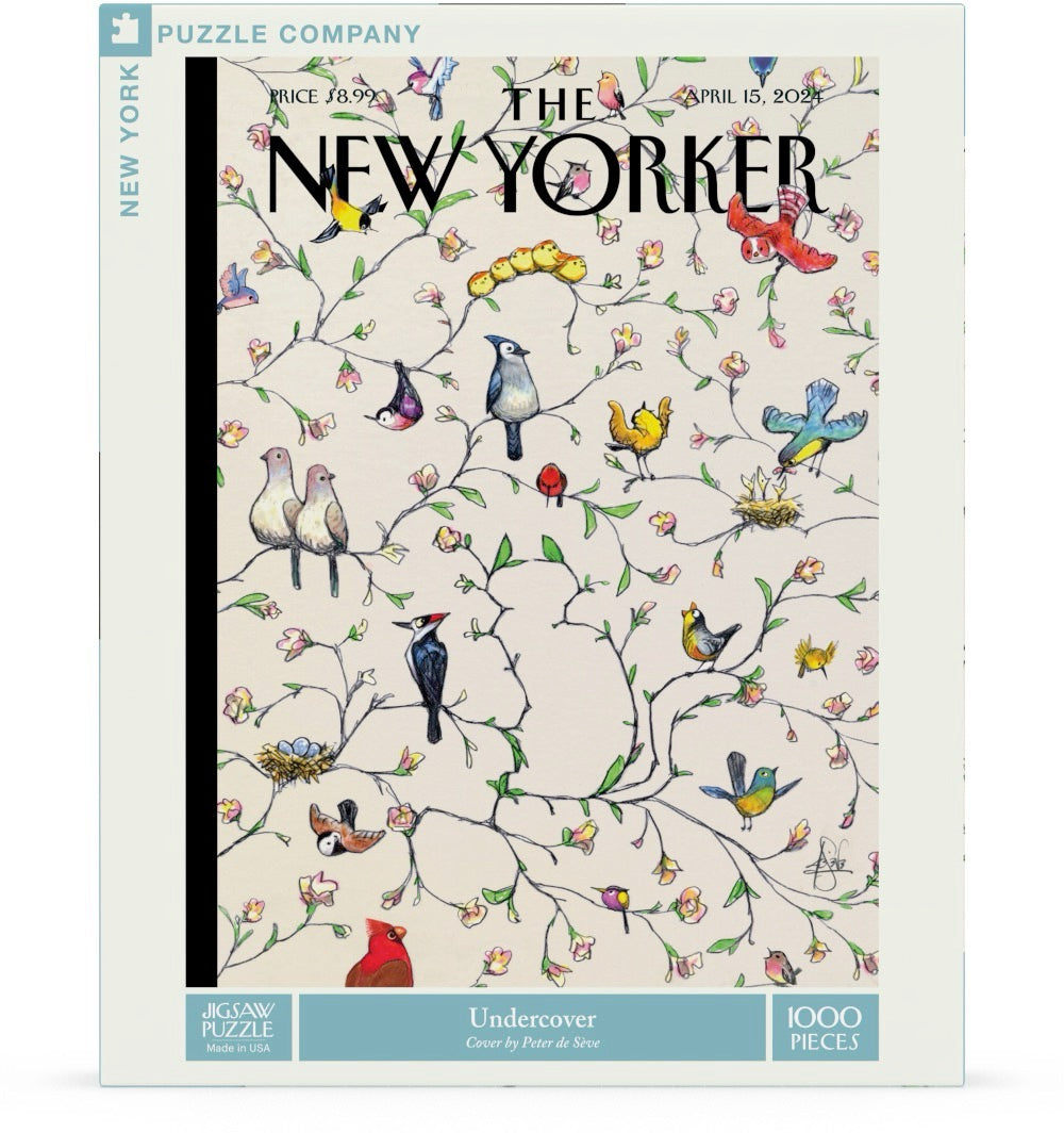 NEW YORK PUZZLE COMPANY, THE NEW YORKER, Undercover, 1000 pcs