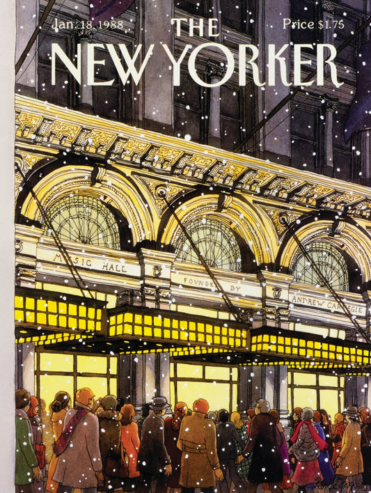 NEW YORK PUZZLE COMPANY, THE NEW YORKER, Music Hall, 1000 pcs