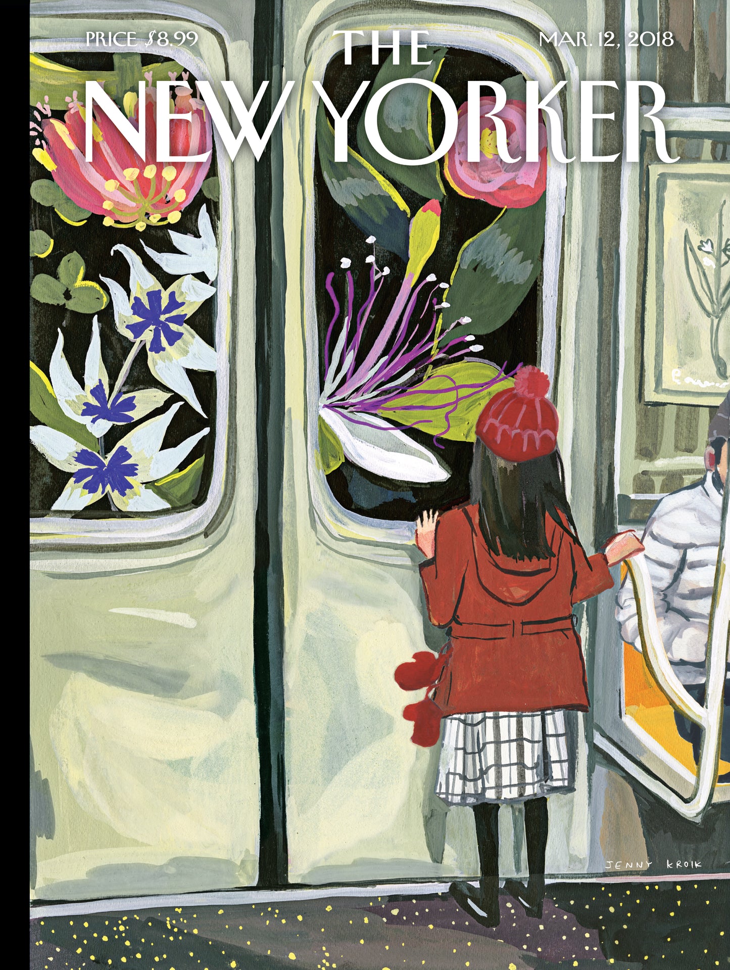 NEW YORK PUZZLE COMPANY, THE NEW YORKER, Next Stop Spring, 500 pcs