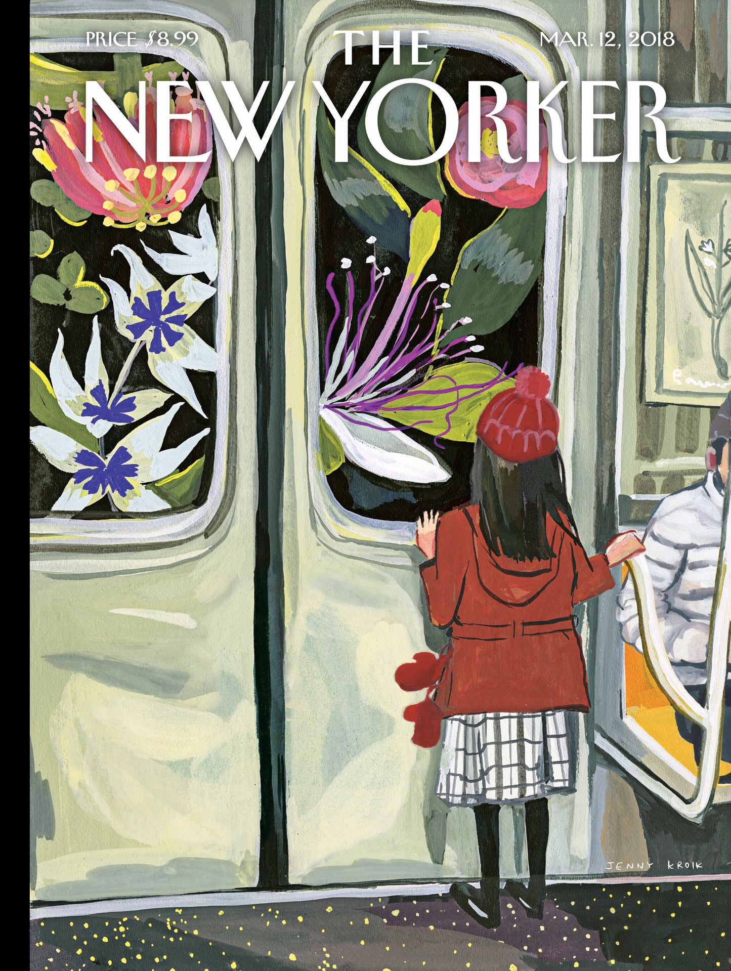 NEW YORK PUZZLE COMPANY, THE NEW YORKER, Next Stop Spring, 500 pcs