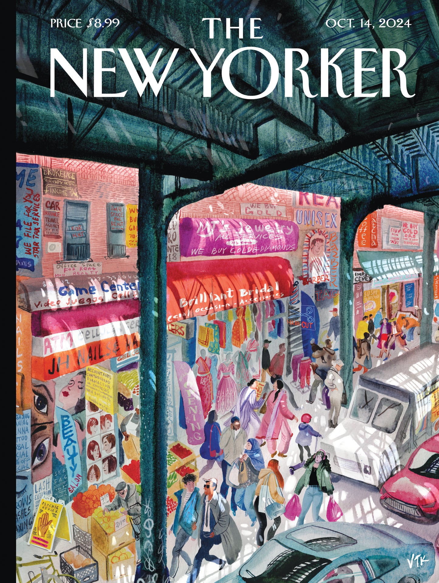 NEW YORK PUZZLE COMPANY, THE NEW YORKER, NEW HEIGHTS 1000 PCS
