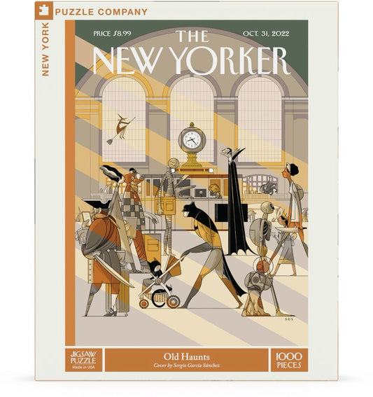 NEW YORK PUZZLE COMPANY, THE NEW YORKER, Old Haunts, 1000 pcs(Oct 31,2022)