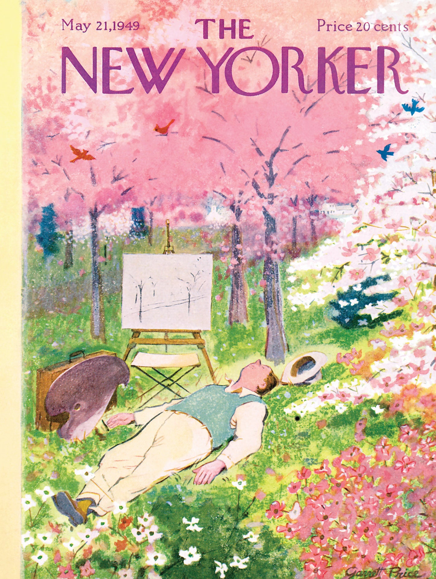 NEW YORK PUZZLE COMPANY, THE NEW YORKER, A Painter’s Dream, 1000 pcs