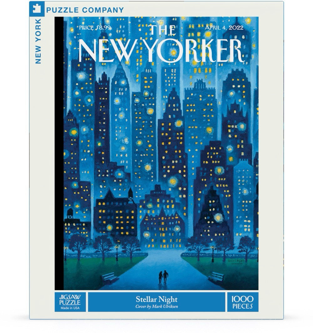 NEW YORK PUZZLE COMPANY, THE NEW YORKER, Stellar Night, 1000 pcs