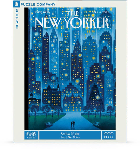 NEW YORK PUZZLE COMPANY, THE NEW YORKER, Stellar Night, 1000 pcs