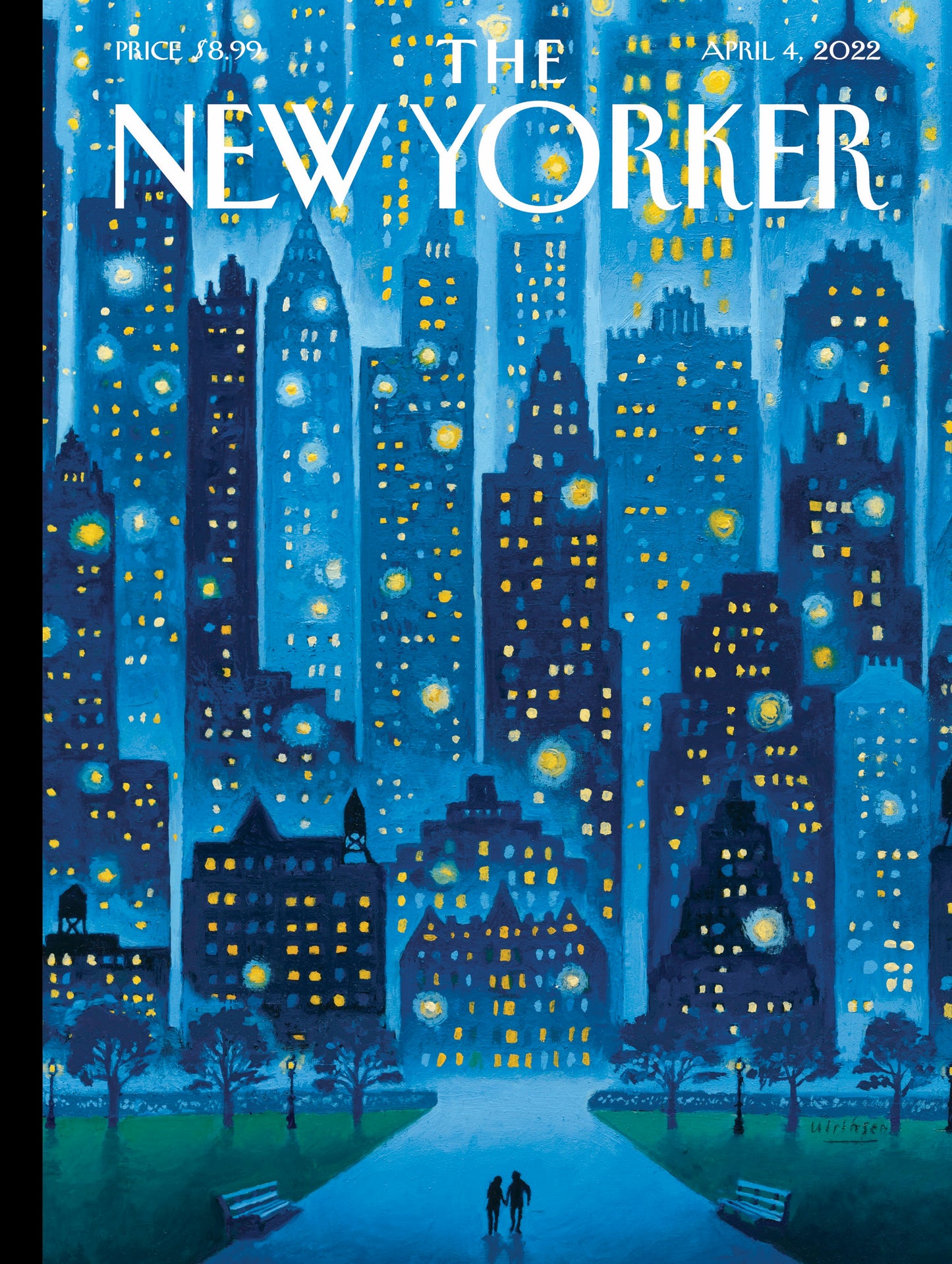 NEW YORK PUZZLE COMPANY, THE NEW YORKER, Stellar Night, 1000 pcs
