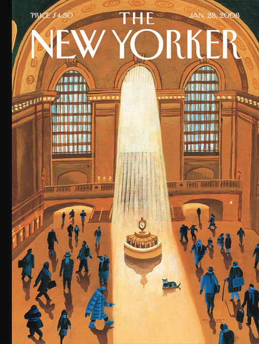 NEW YORK PUZZLE COMPANY, THE NEW YORKER, Winter Pleasures, 500 PCS