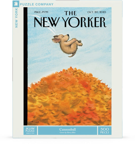 NEW YORK PUZZLE COMPANY, THE NEW YORKER, Cannonball, 300 pcs (Oct 20,2025)