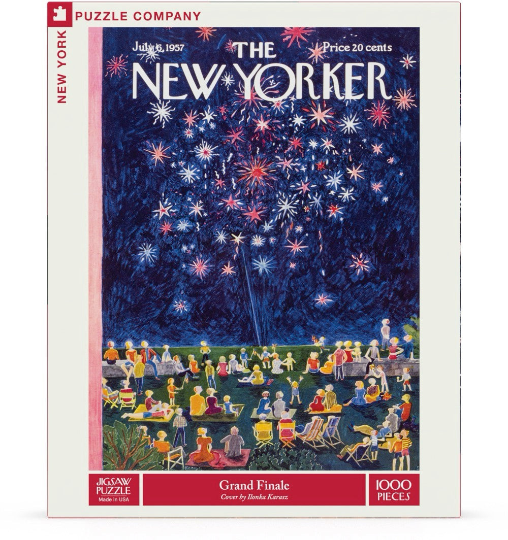 NEW YORK PUZZLE COMPANY, THE NEW YORKER, Grand Finale, 1000 pcs (July 6, 1957)