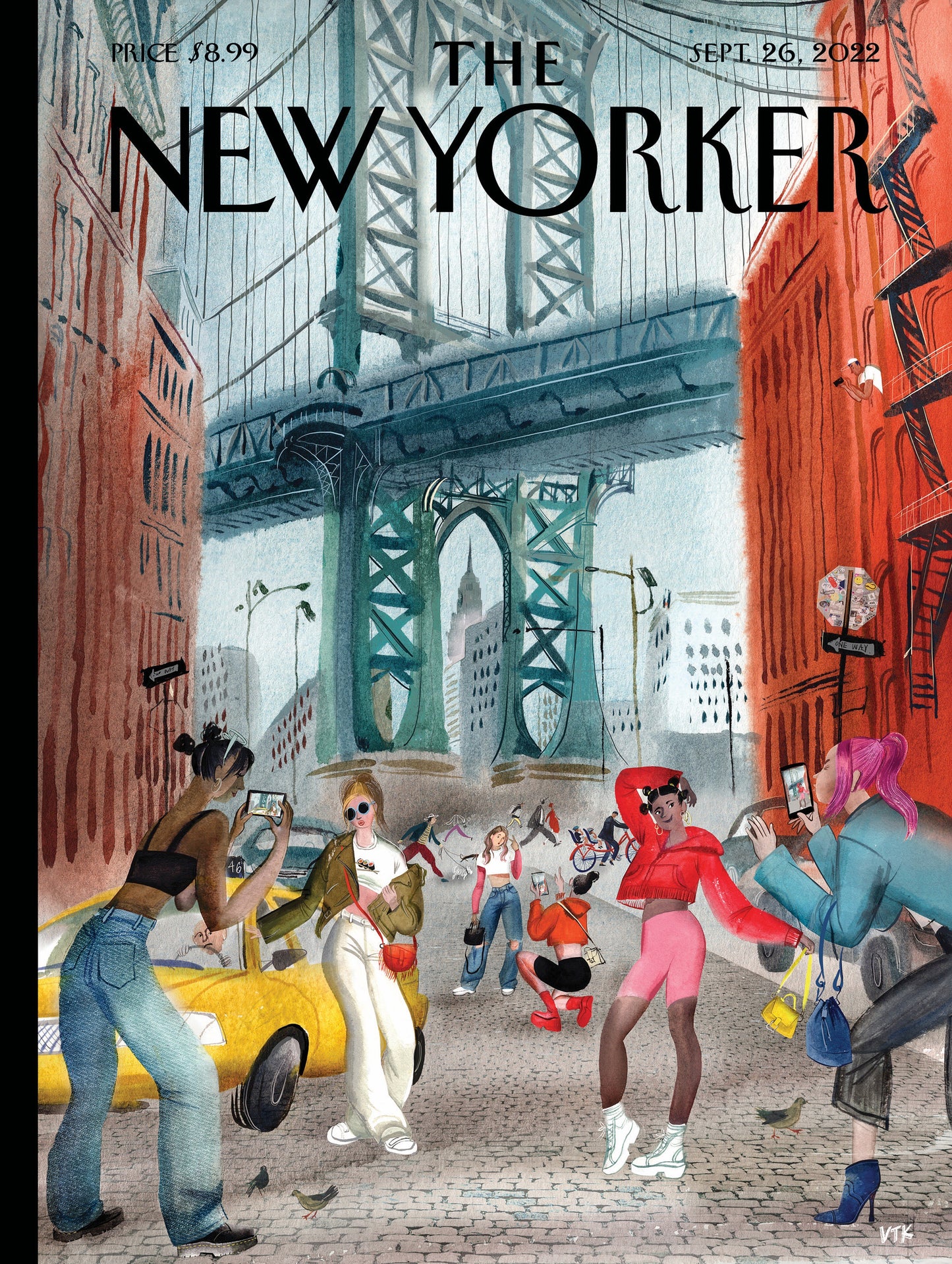 NEW YORK PUZZLE COMPANY, THE NEW YORKER, #fallstyle, 1000 pcs (Sept 26,2022)