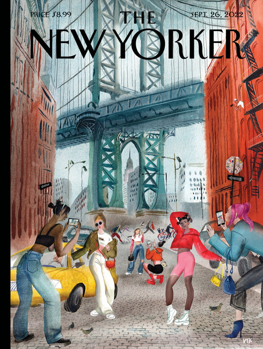 NEW YORK PUZZLE COMPANY, THE NEW YORKER, #fallstyle, 1000 pcs (Sept 26,2022)