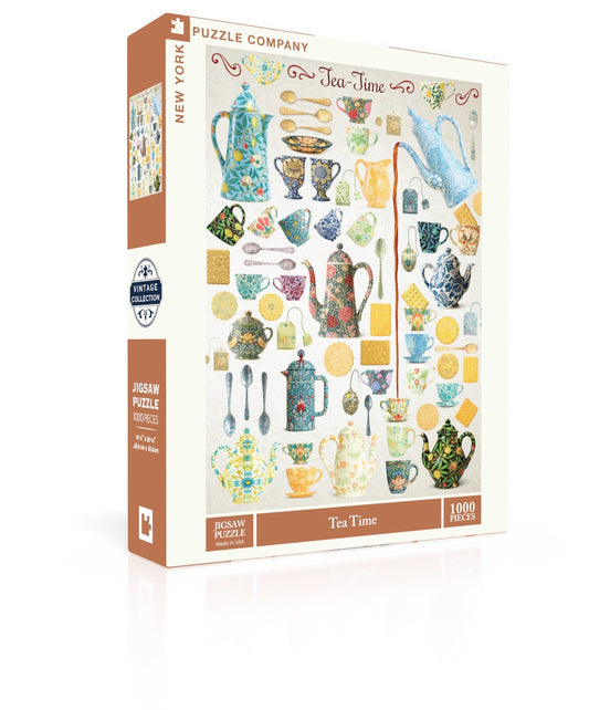 NEW YORK PUZZLE COMPANY, Tea Time, 1000 pcs