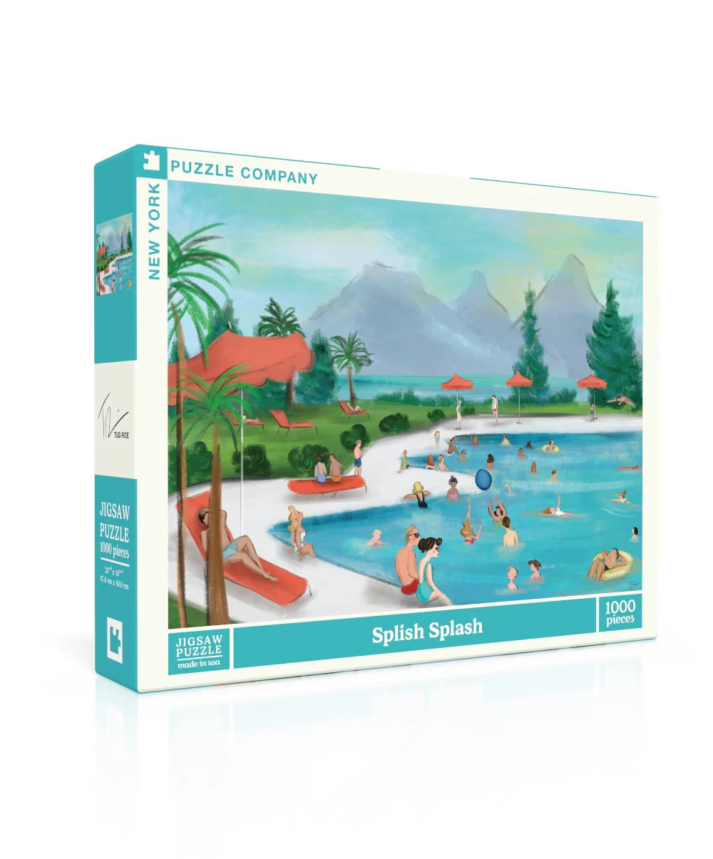 NEW YORK PUZZLE COMPANY, Splish Splash, 1000 pcs
