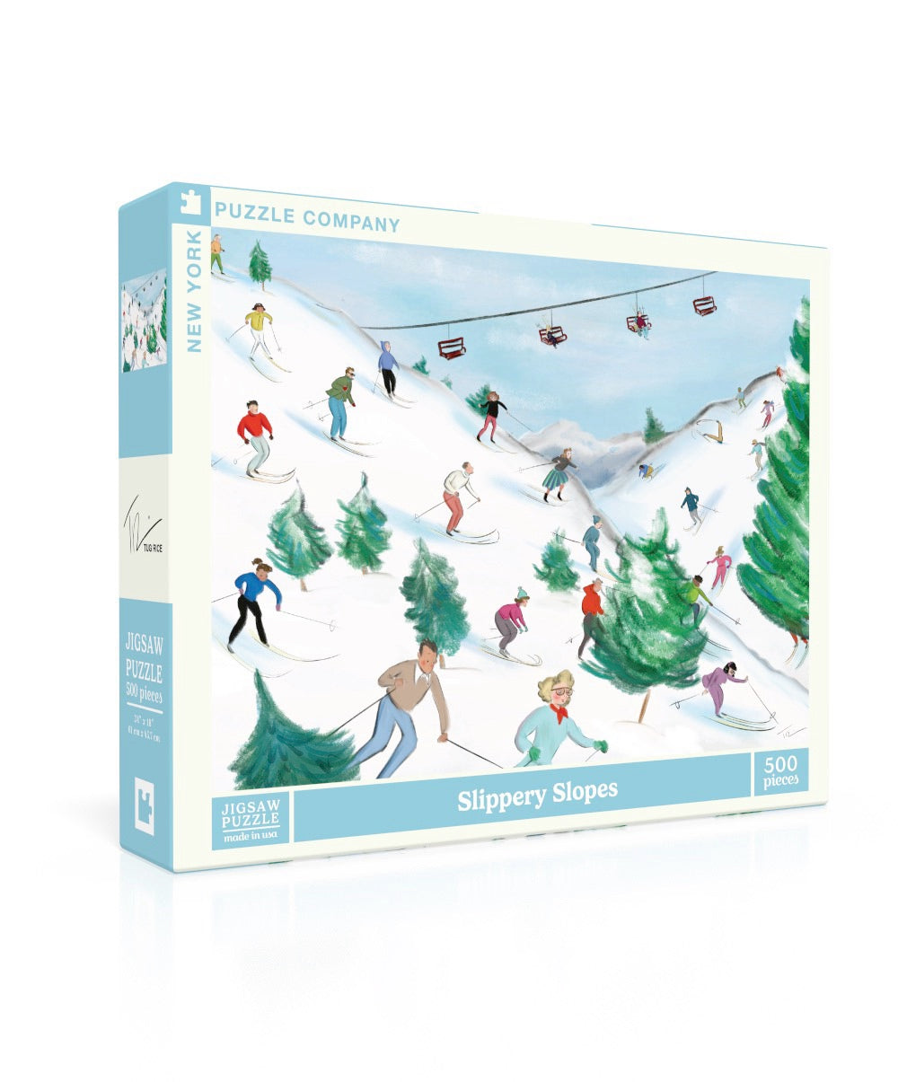 NEW YORK PUZZLE COMPANY, Slippery Slopes, 500 pcs