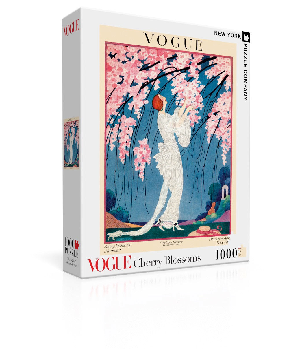 NEW YORK PUZZLE COMPANY, VOGUE, Cherry Blossoms, 1000 pcs