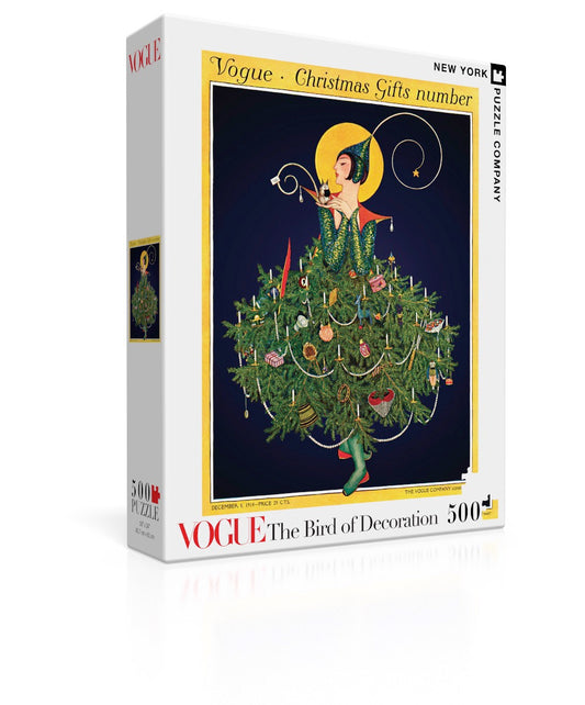 NEW YORK PUZZLE COMPANY, VOGUE, The Bird of Decoration, 500 pcs