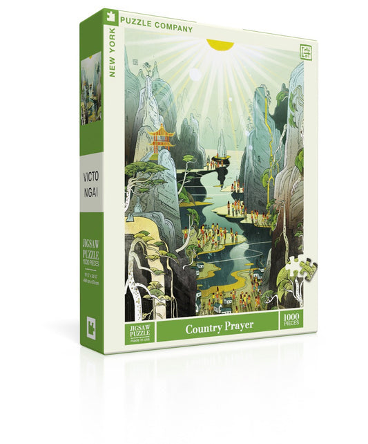 NEW YORK PUZZLE COMPANY, Country Prayer, 1000 pcs