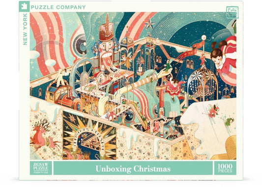 NEW YORK PUZZLE COMPANY, Unboxing Christmas, 1000 pcs