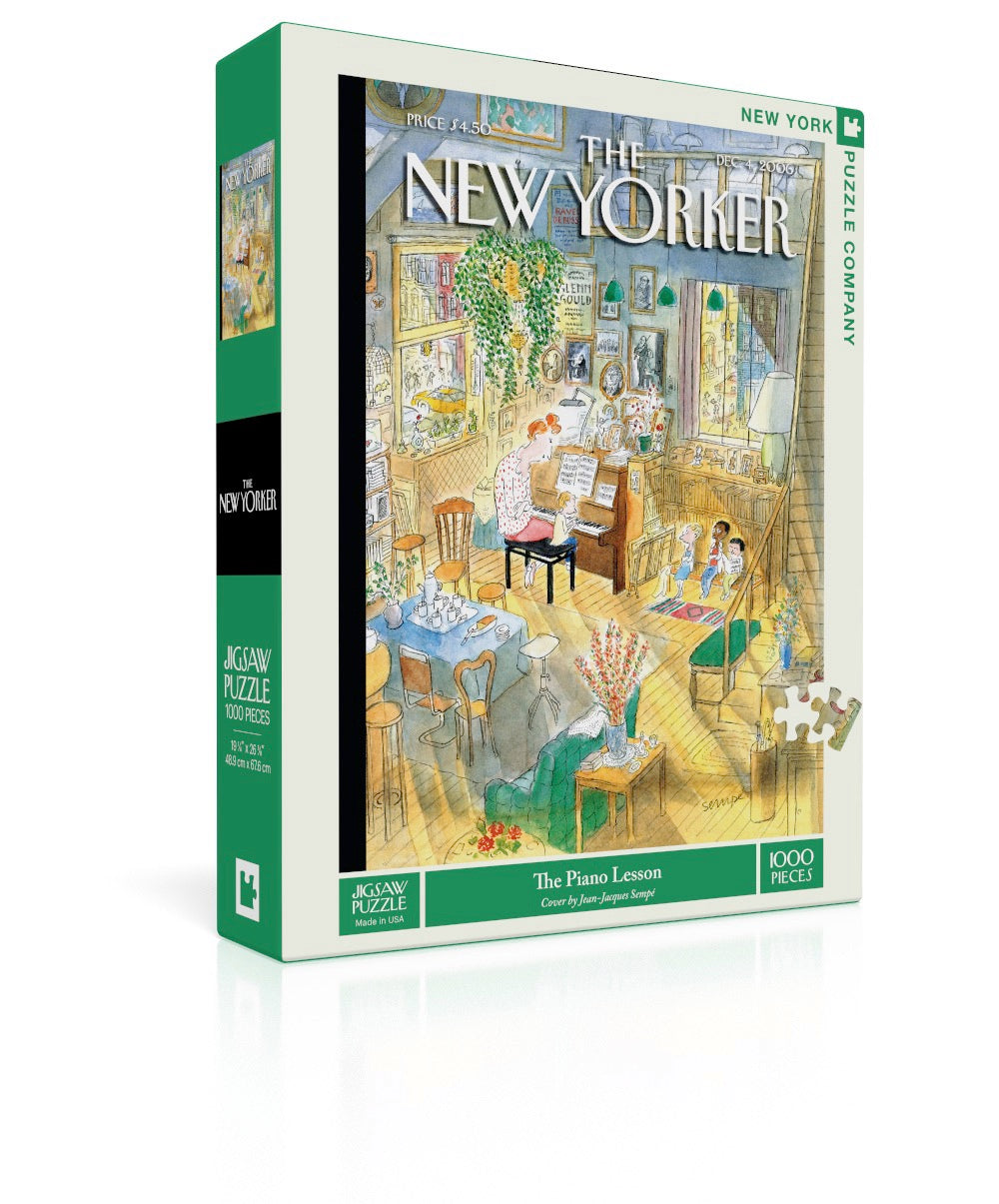 NEW YORK PUZZLE COMPANY, THE NEW YORKER, The Piano Lesson, 1000 pcs