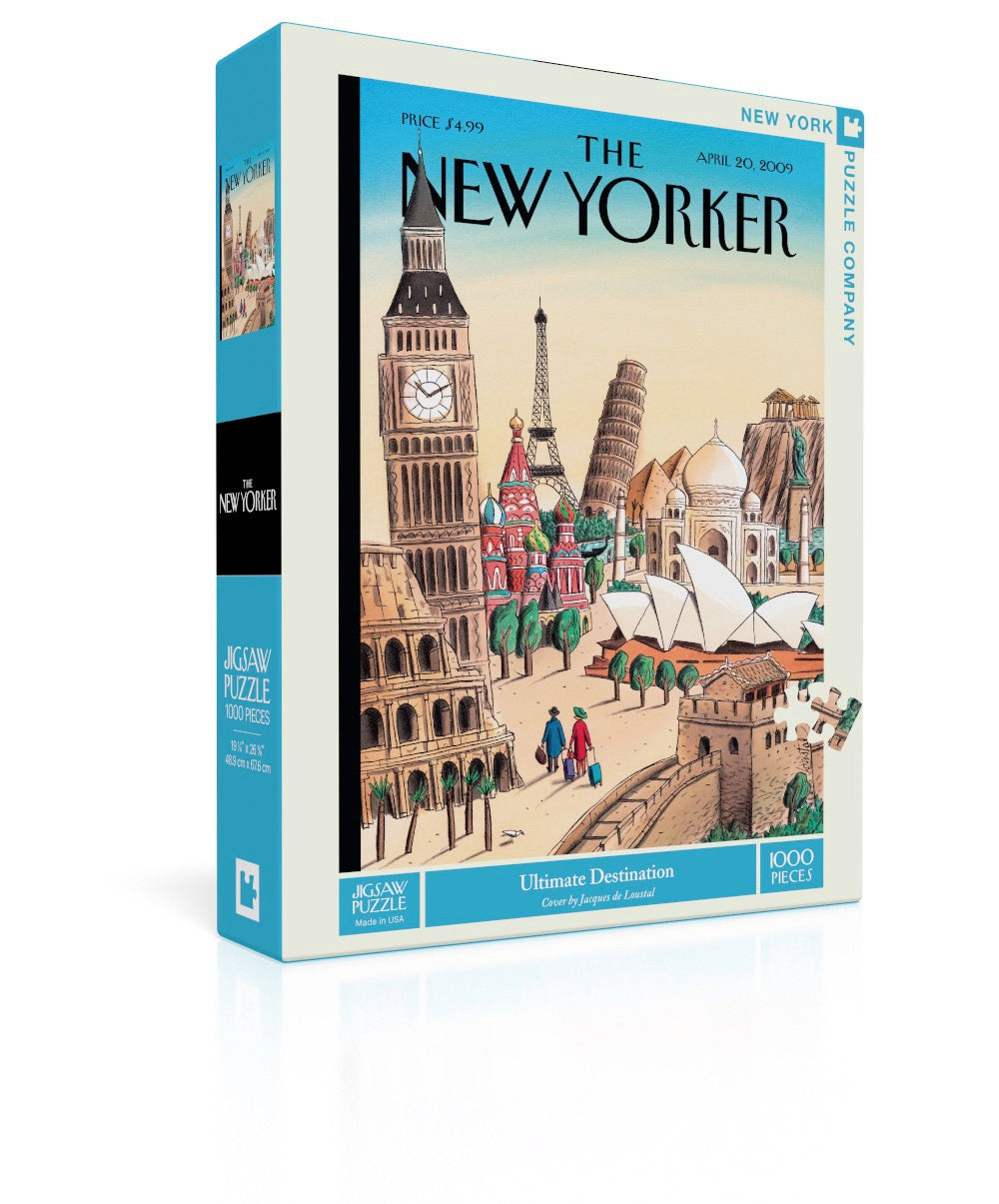 NEW YORK PUZZLE COMPANY, THE NEW YORKER, Ultimate Destination, 1000 pcs