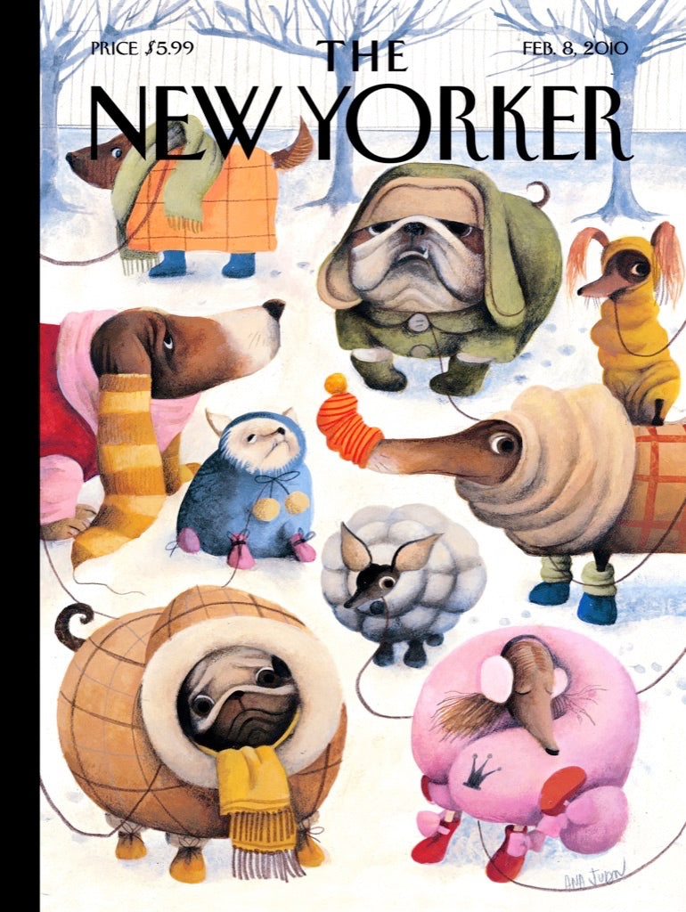 NEW YORK PUZZLE COMPANY, THE NEW YORKER, Baby It's Cold Outside, 1000 pcs