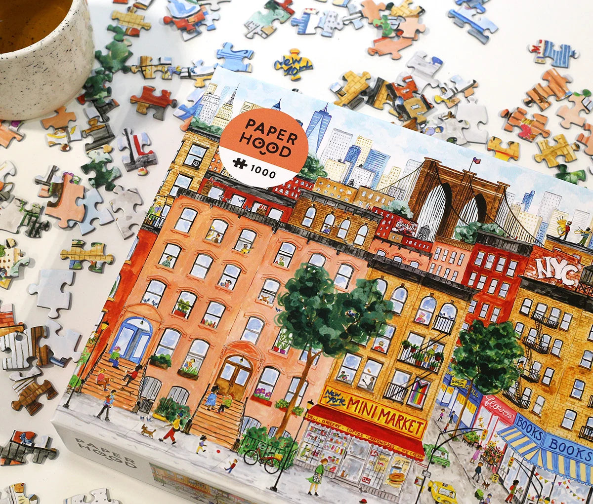 PAPER HOOD 'New York Street Life' 1,000-Piece Puzzle