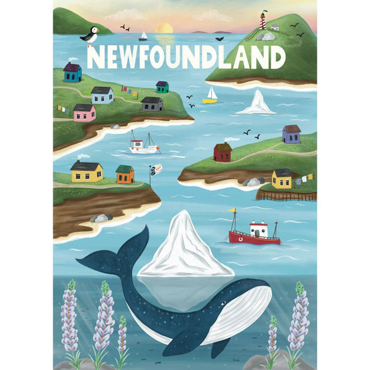 VILLAGER Newfoundland Sites | 500-Piece Puzzle for Adults | Designed in Canada by Denise Foley