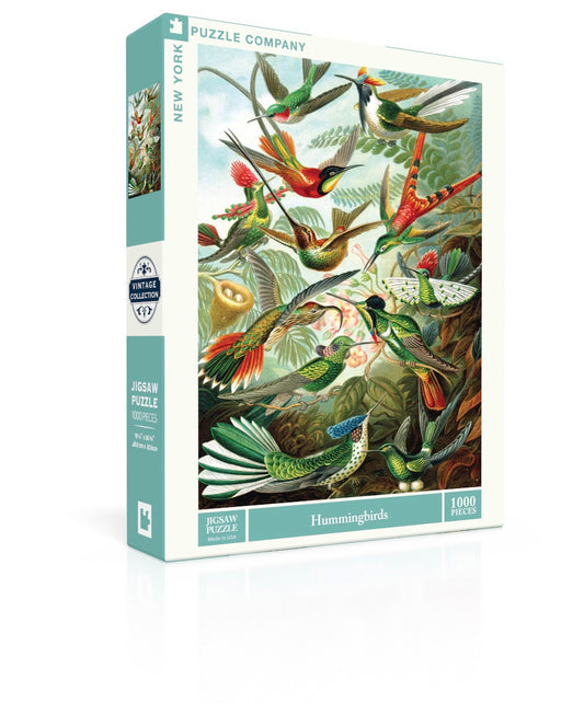 NEW YORK PUZZLE COMPANY, Hummingbirds, 1000 pcs