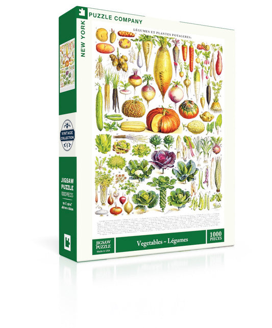 NEW YORK PUZZLE COMPANY, Vegetables ~ Légumes, 1000 pcs