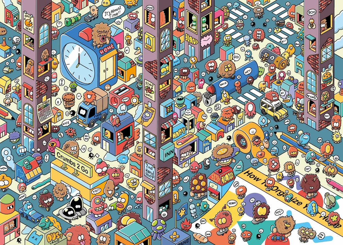 ODD PIECES Turbo 3000 (FOR UNEXPECTED HUMOR) 1000pcs