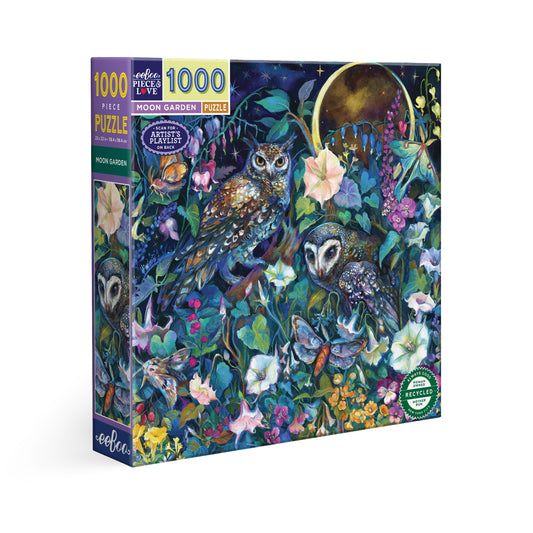 eeBoo Moon Garden 1000 Piece Puzzle