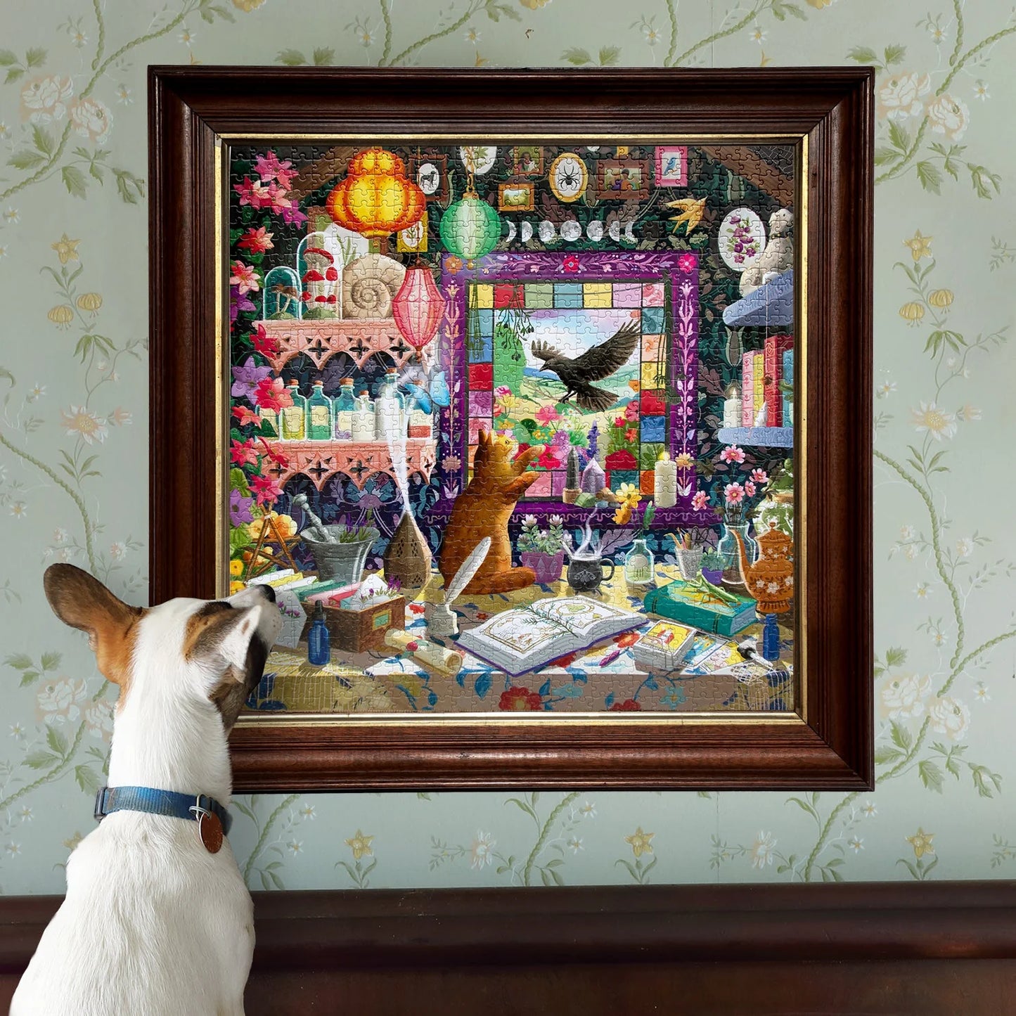 eeBoo Sorcerer's Workshop 1000 Piece Puzzle