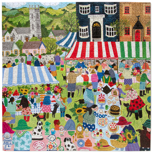eeBoo Country Fair 1000 Piece Puzzle
