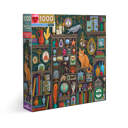 eeBoo Alchemist's Cabinet 1000 Piece Puzzle