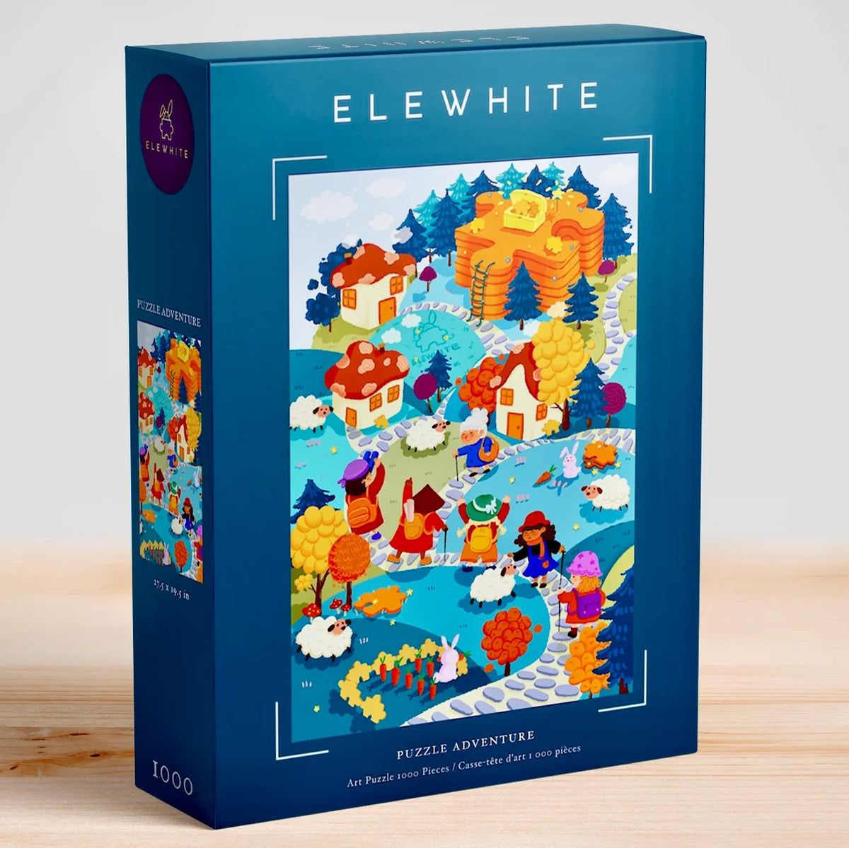 ELEWHITE, Puzzle Adventure, 1000 PCS