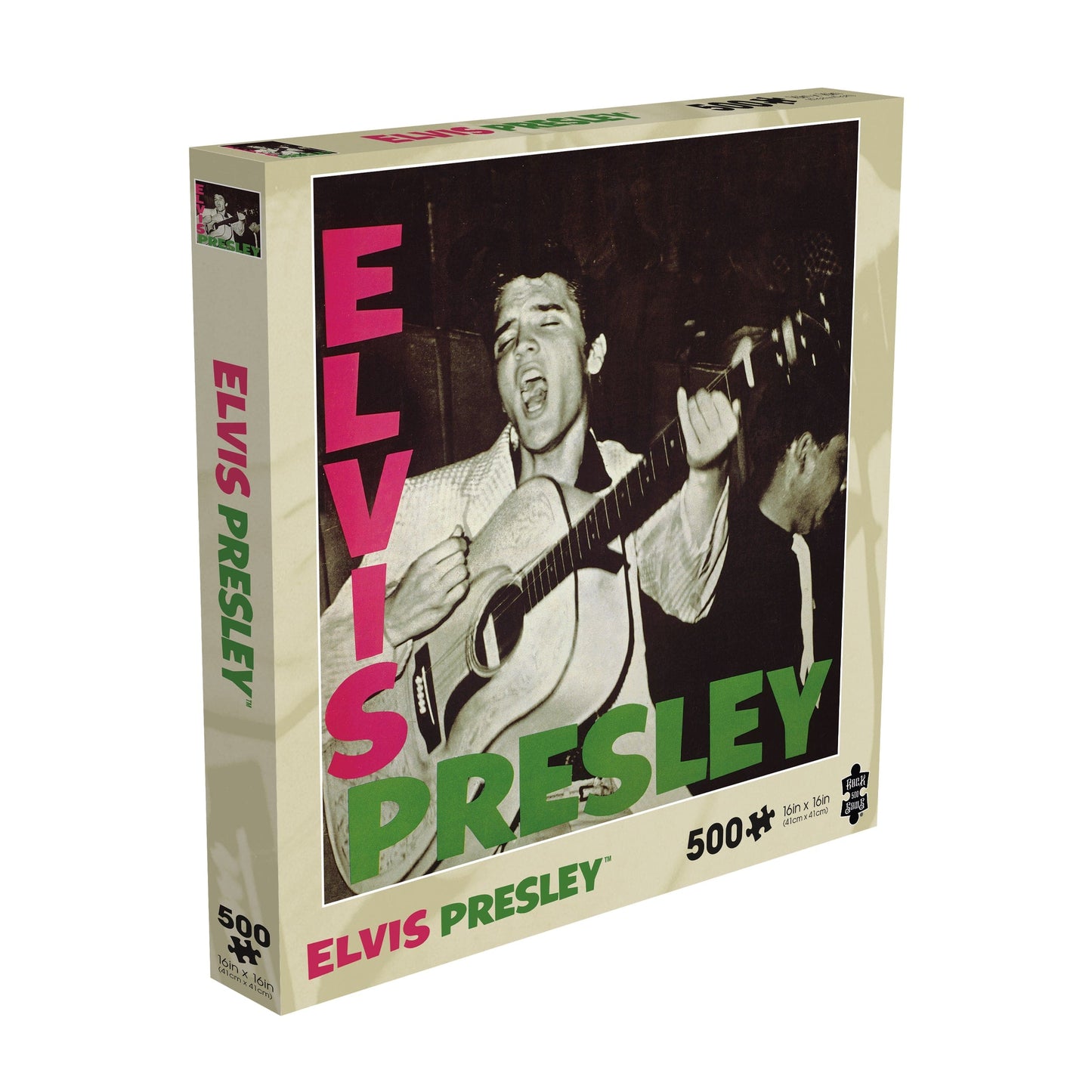 ROCK SAWS Elvis Presley ’56 (500 Piece Jigsaw Puzzle)