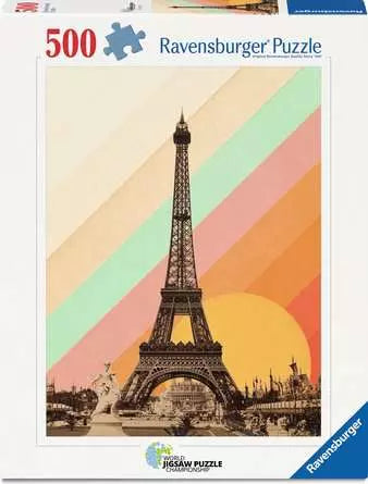 RAVENSBURGER Paris Rainbow 500 pc Puzzle
