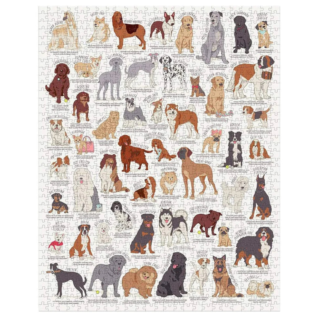 RIDLEY'S Dog Lover's 1000 Piece Jigsaw Puzzle