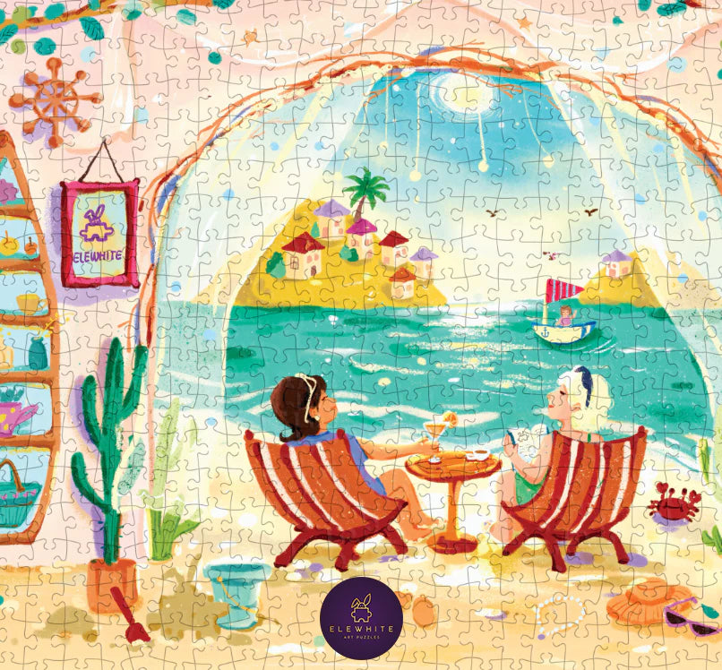 ELEWHITE, Costal Daydream, 1000 PCS