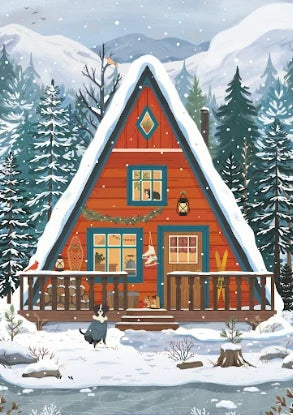 VILLAGER, Midwinter Retreat | 1000-Piece Puzzle for Adults | Designed in Canada by Nicolle Lalonde