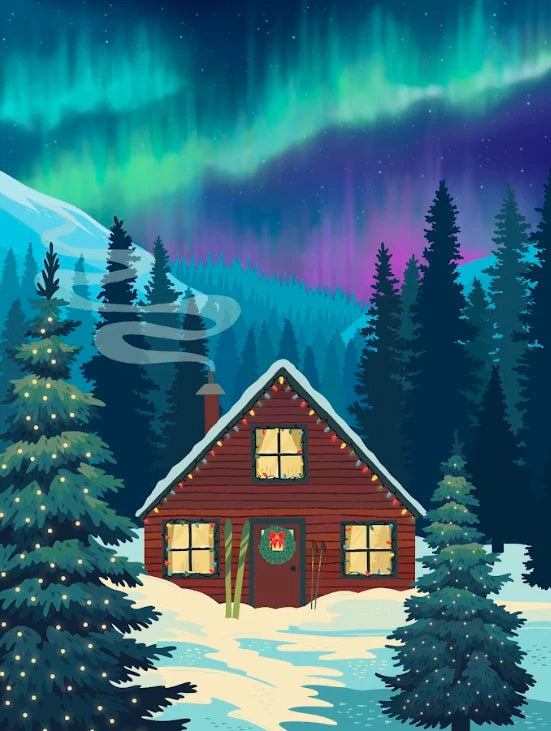 VILLAGER, Northern Cabin | 500-Piece Puzzle for Adults | Designed in Canada by Diana Pinnell