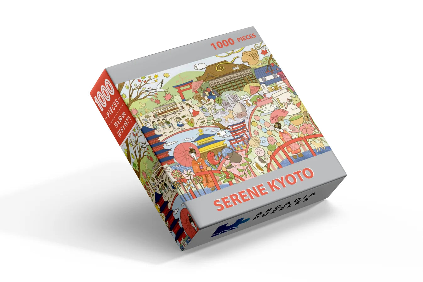 ARCADIA PUZZLES, Serene Kyoto, 1000 pieces